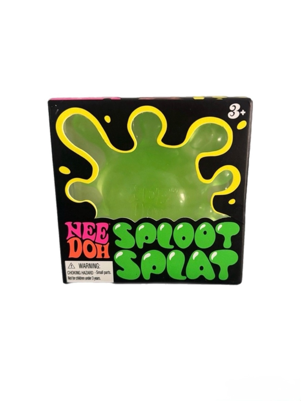 Authentic Rare VIRAL Nee Doh Sploot Splat — Green